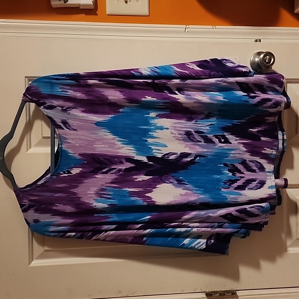 Antthony Multicolor Abstract Tunic